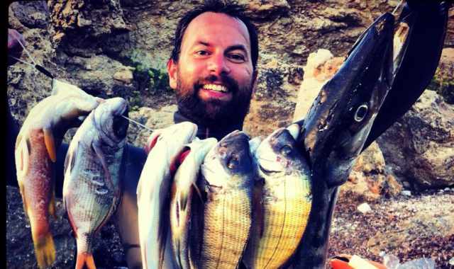 Il barese Nico Strambelli, campione di pesca in apnea: Tutto  iniziato con un polpo 